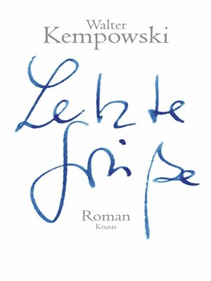 cover image of Letzte Grüße